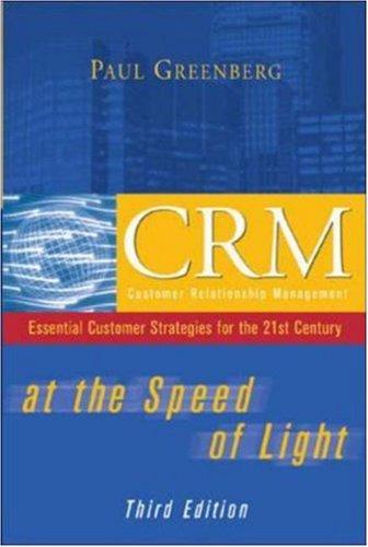 Cover for CRM at the speed of light