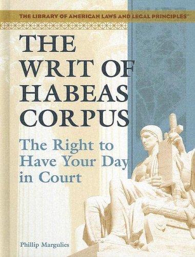 Cover for The Writ of Habeas Corpus