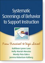 Cover for Systematic screenings of behavior to support instruction