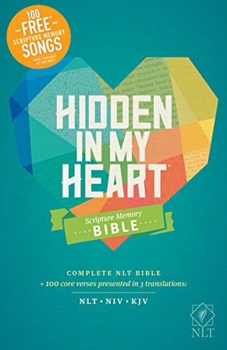 Cover for Hidden in My Heart Scripture Memory Bible NLT