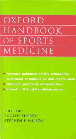 Cover for Oxford handbook of sports medicine