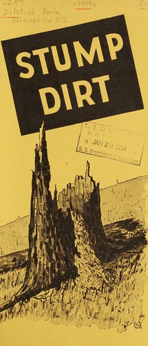 Cover for Stump dirt