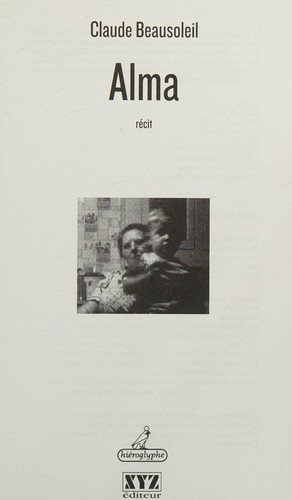 Cover for Alma