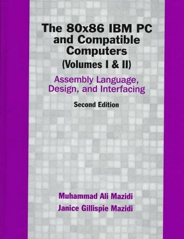 Cover for 80X86 IBM PC and Compatible Computers, The