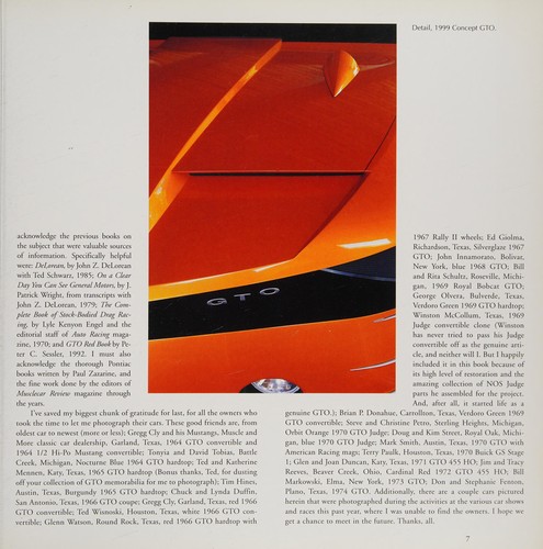 Cover for Pontiac GTO