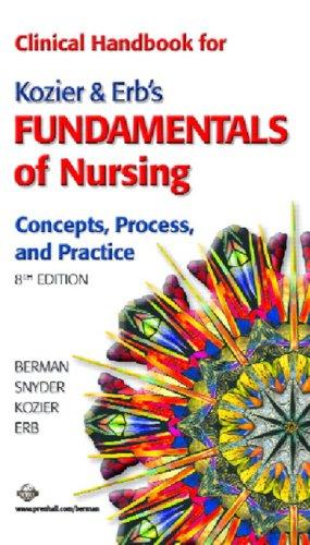 Cover for Clinical Handbook for Kozier & Erb's Fundamentals of Nursing (8th Edition)