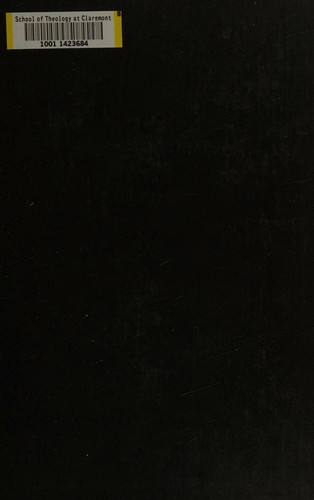 Cover for Synopsis evangelica