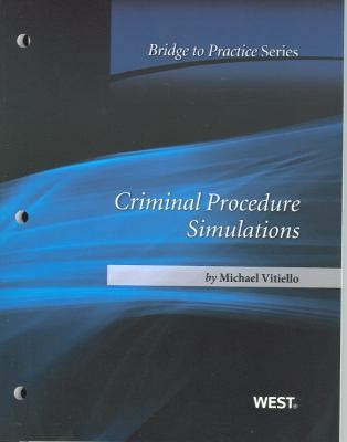 Cover for Criminal Procedure Simulations