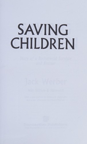 Cover for Saving Children