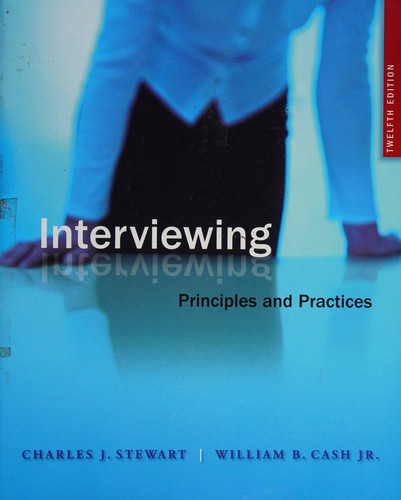 Cover for Interviewing