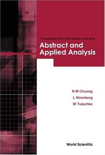 Cover for Abstract and Applied Analysis