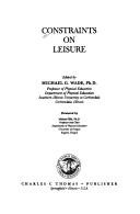 Cover for Constraints on leisure