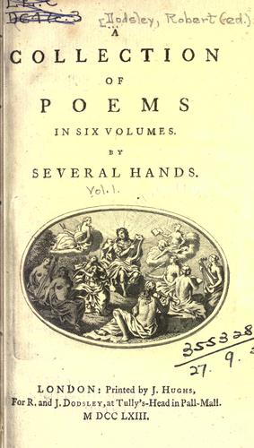 Cover for collection of poems
