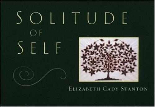 Cover for The solitude of self