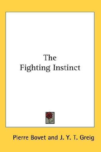 Cover for The Fighting Instinct
