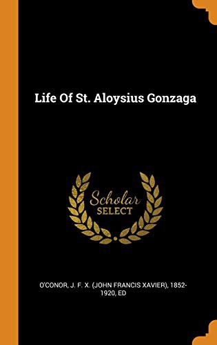 Cover for Life of St. Aloysius Gonzaga