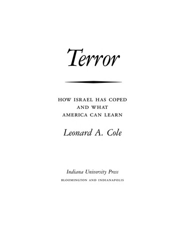 Cover for Terror
