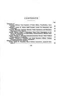 Cover for The Wireless Privacy Enhancement Act of 1999 and the Wireless Communications and Public Safety Enhancement Act of 1999