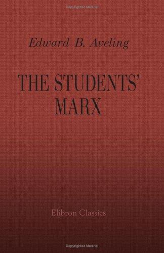 Cover for The Students' Marx