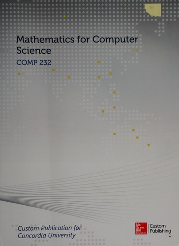 Cover for Mathematics for computer science, COMP 232