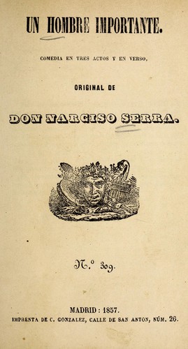 Cover for Un hombre importante