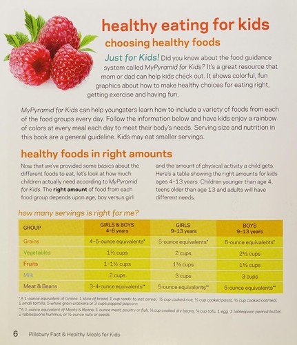 Cover for Pillsbury fast & healthy meals for kids
