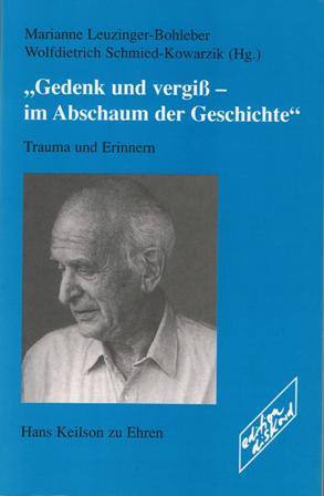 Cover for "Gedenk und vergiss - im Abschaum der Geschichte"
