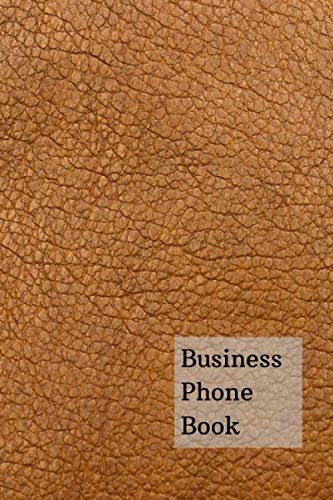 Cover for Business Phone Book