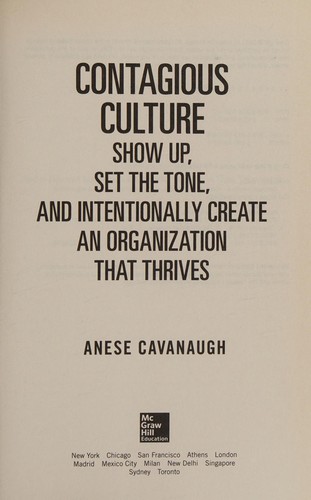 Cover for Contagious Culture