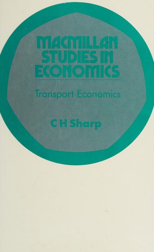 Cover for Transport economics