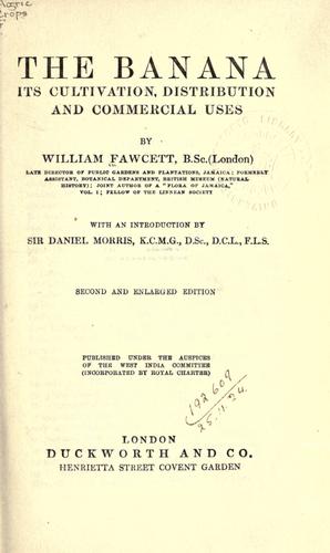 Cover for The banana