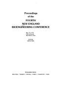 Cover for Proceedings of the Fourth New England Bioengineering Conference, May 7-8, 1976, Yale University, New Haven, Conn.