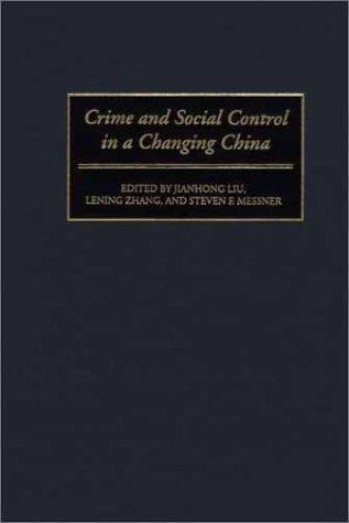 Cover for Crime and Social Control in a Changing China