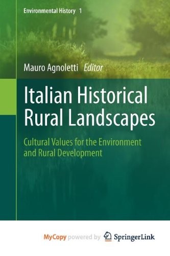 Cover for Italian Historical Rural Landscapes