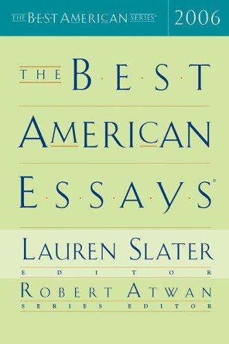 Cover for The Best American Essays 2006 (The Best American Series (TM))