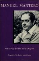 Cover for Manuel Mantero