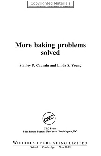 Cover for More baking problems solved