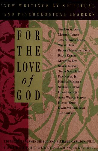 Cover for For the love of God