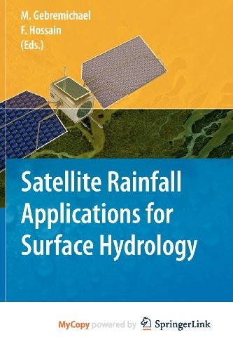Cover for Satellite Rainfall Applications for Surface Hydrology