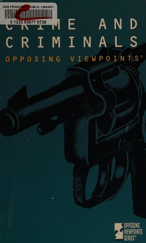Cover for Crime and criminals