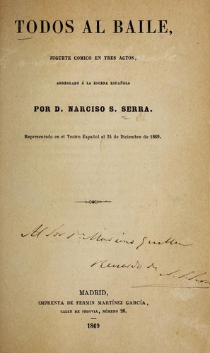 Cover for Todos al baile