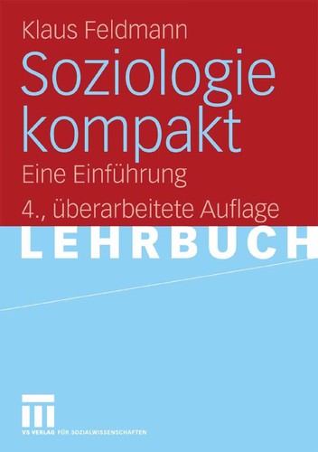 Cover for Soziologie kompakt