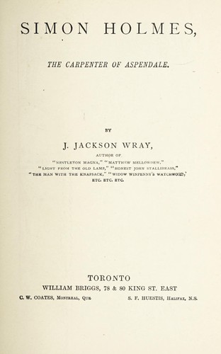 Cover for Simon Holmes