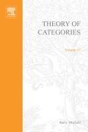 Cover for Theory of Categories (Pure & Applied Mathematics)