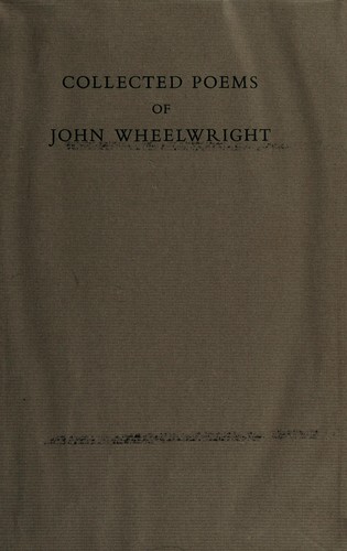 Cover for Collected poems of John Wheelwright.