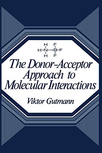 Cover for The Donor-Acceptor Approach to Molecular Interactions