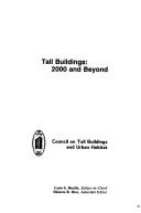 Cover for Tall buildings--2000 and beyond