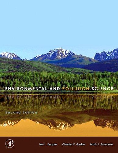 Cover for Environmental and pollution science