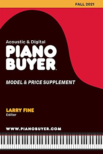 Cover for Piano Buyer Model and Price Supplement / Fall 2021