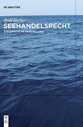 Cover for Seehandelsrecht: Systematische Darstellung (German Edition)